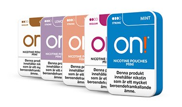 on! Nicotine Pouches