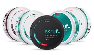 Skruf Super White Nikotinbeutel