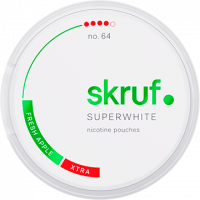 Skruf Superwhite no.64 Fresh Apple Xtra Strong Slim
