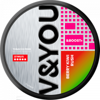 V&YOU Boost+ Berry Kiwi Rush