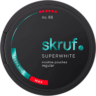 Skruf Superwhite no.66 Fresh Mint Max