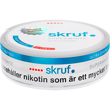 Skruf Superwhite Fresh Freeze Ultra Strong Limited Edition Front 