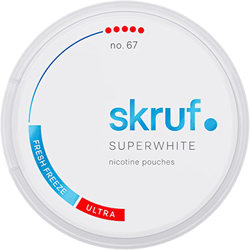 Skruf Superwhite no.67 Fresh Freeze Ultra Strong