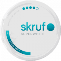 Skruf Superwhite no.54 Fresh Mint Xtra Strong