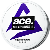 Ace Lakritze Mint Slim White 