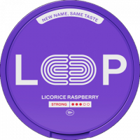 LOOP Licorice Raspberry Strong
