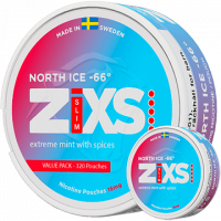 ZiXS North Ice-66 Jumbo Can 16mg Slim