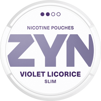 ZYN Violet Licorice Slim 