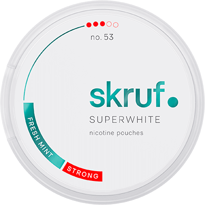 Skruf Superwhite no.53 Fresh Mint Strong