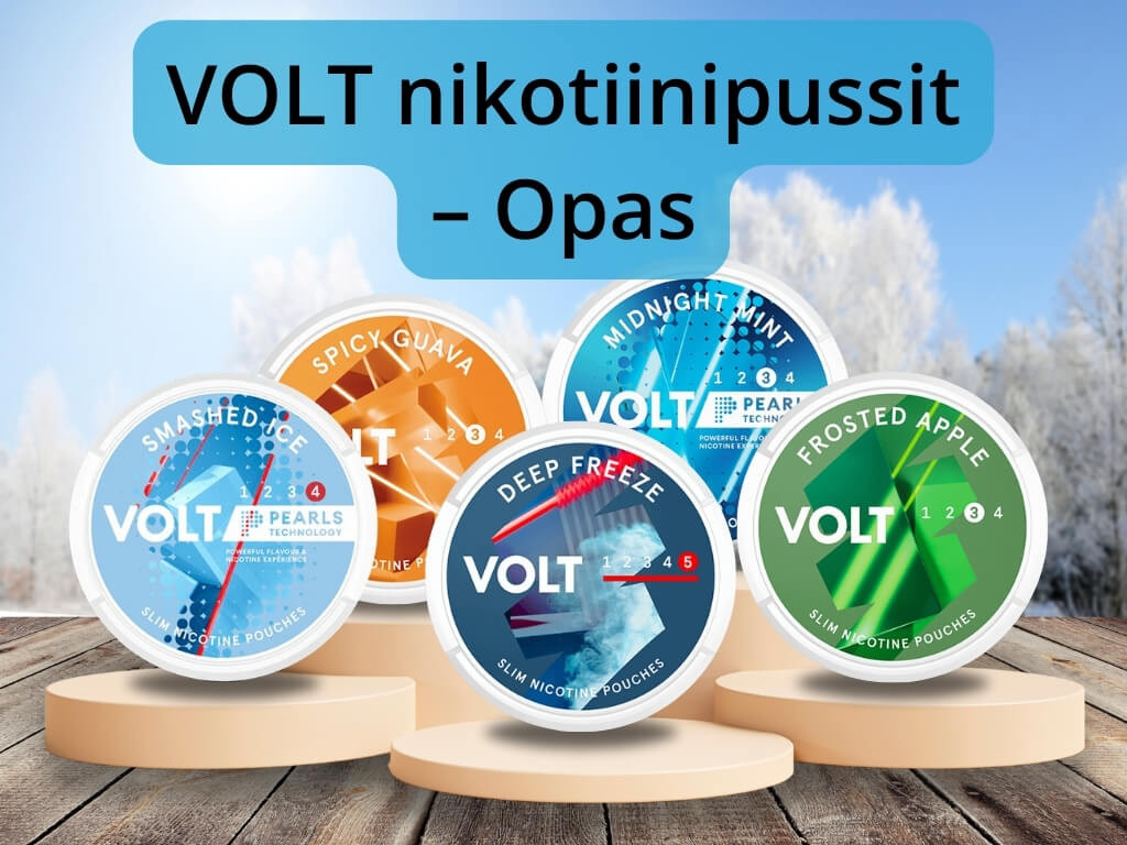 VOLT nikotiinipussit – Täydellinen opas