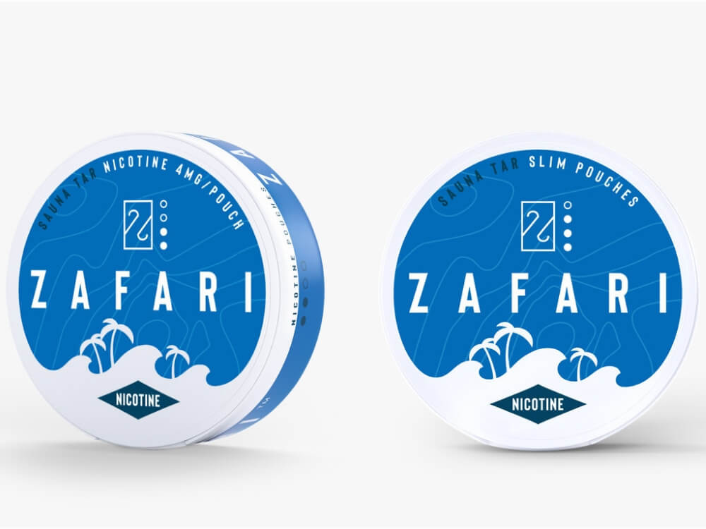 Zafari Sauna Tar nikotiinipussit jälleen saatavilla!