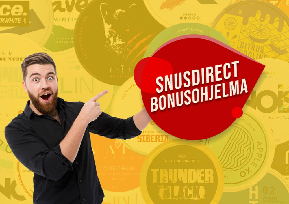 Snusdirect bonusohjelma – miten se toimii?
