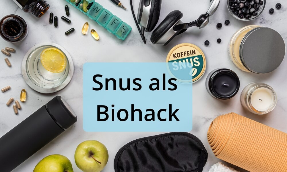 Biohacking mit Koffein Snus – Fokus to go