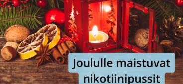 Joululle maistuvat nikotiinipussit