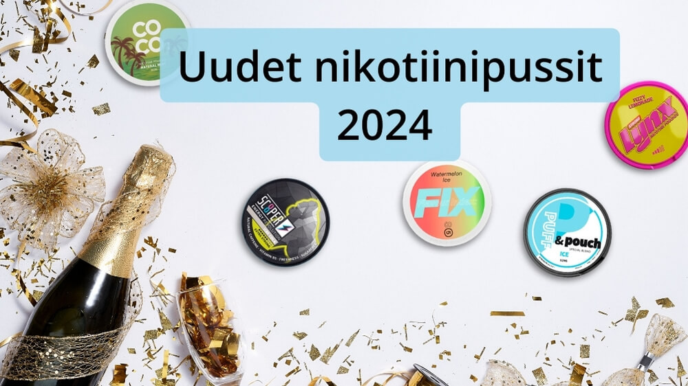 Nikotiinipussit 2024 – mitä uutta?
