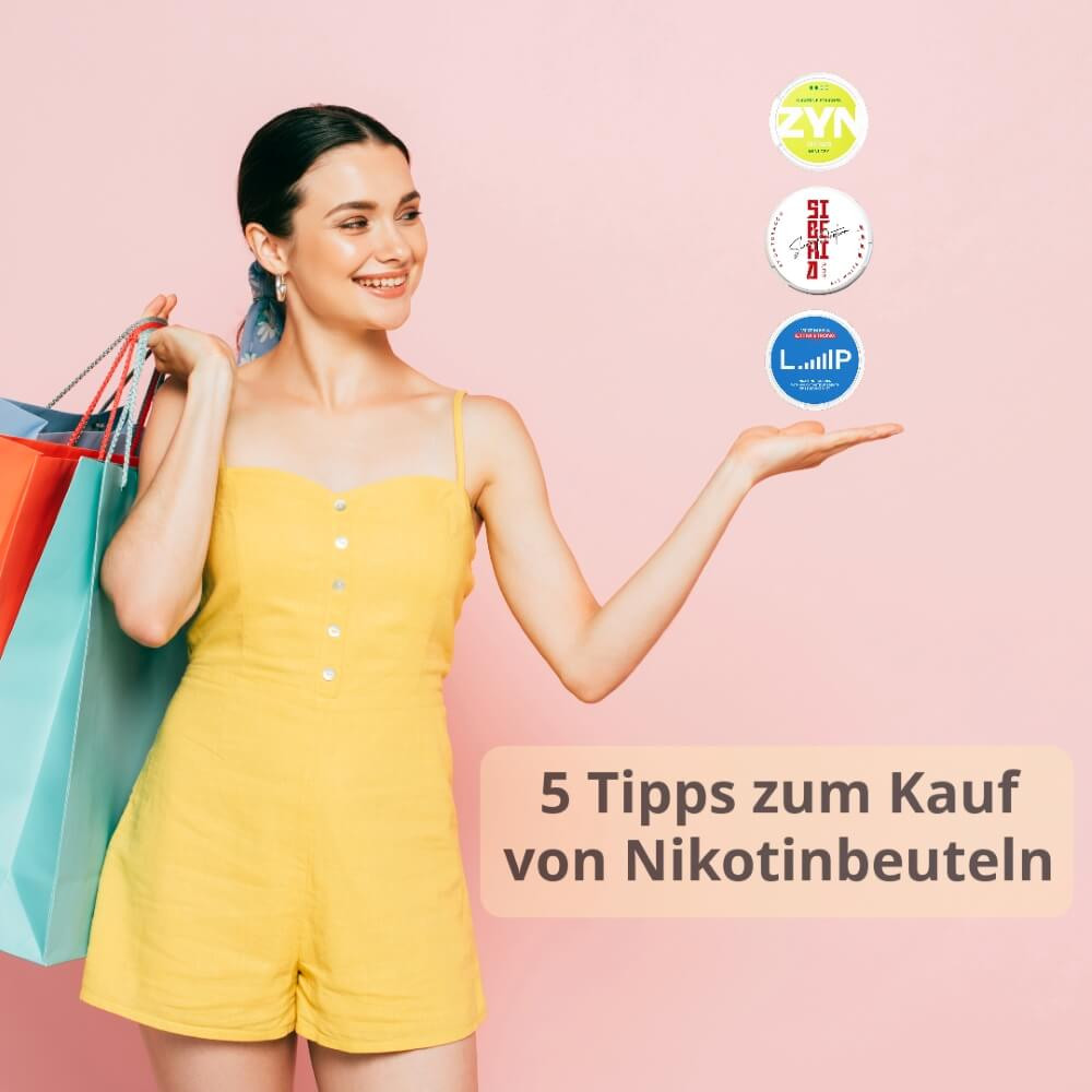 Nikotinbeutel kaufen: 5 Dinge, auf die Verbraucher achten sollten