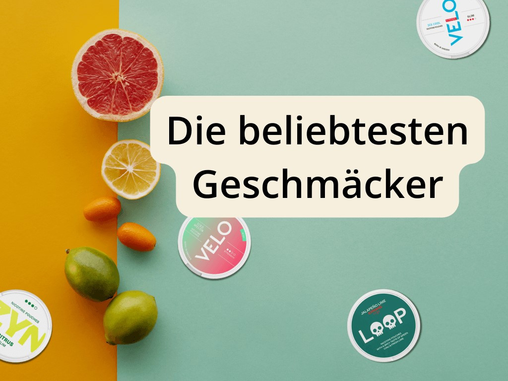 Nikotinbeutel und Geschmacksempfindungen: Die beliebtesten Geschmacksprofile